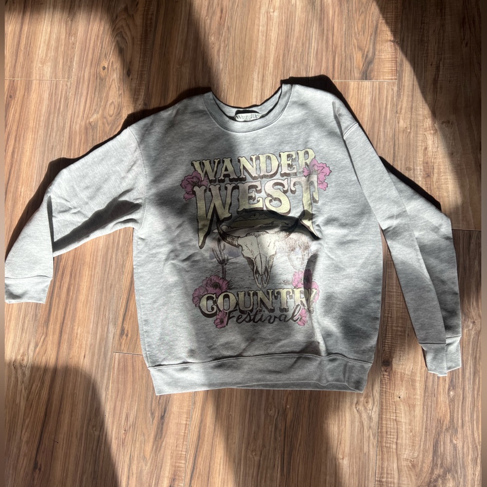 Western sweatshirt